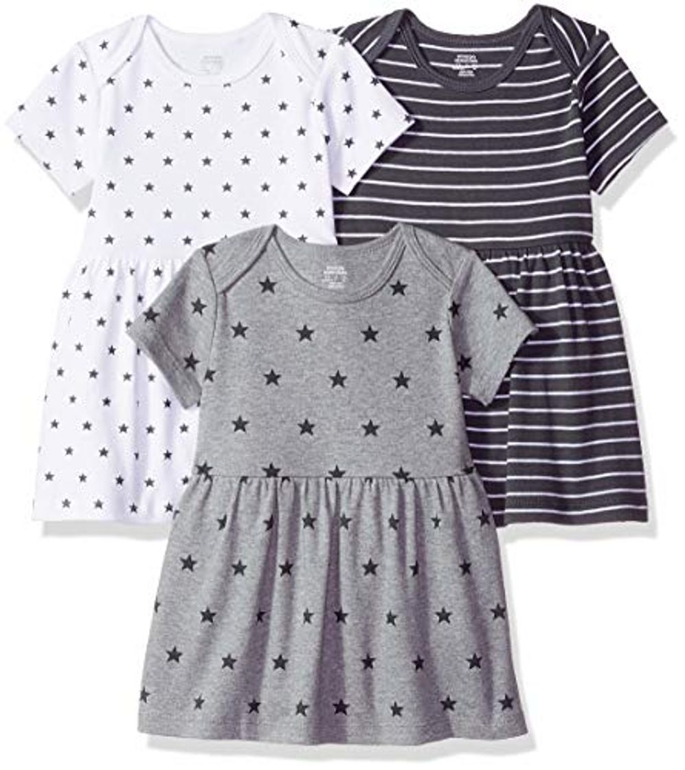 Moda Amazon Essentials - Pack de 3 vestidos para niñas