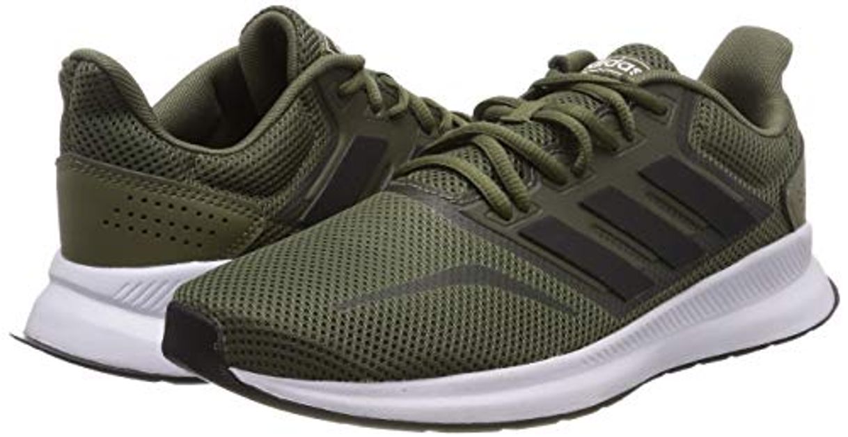 adidas Falcon Zapatillas de Running Hombre, Verde