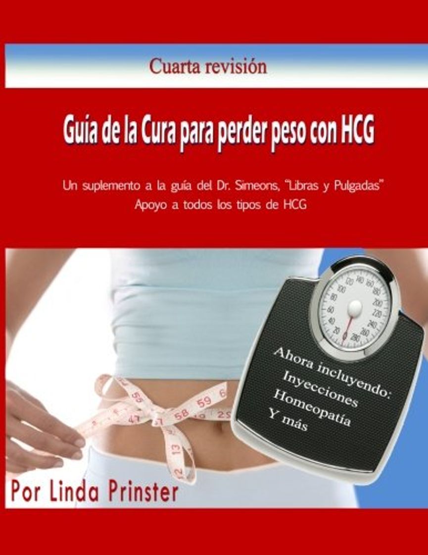 Productos Guía de la Cura para perder peso con HCG