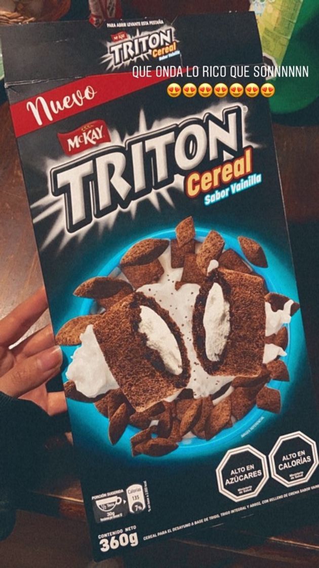 Moda Cereal tritón 