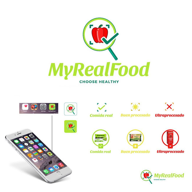 App MY REAL FOOD