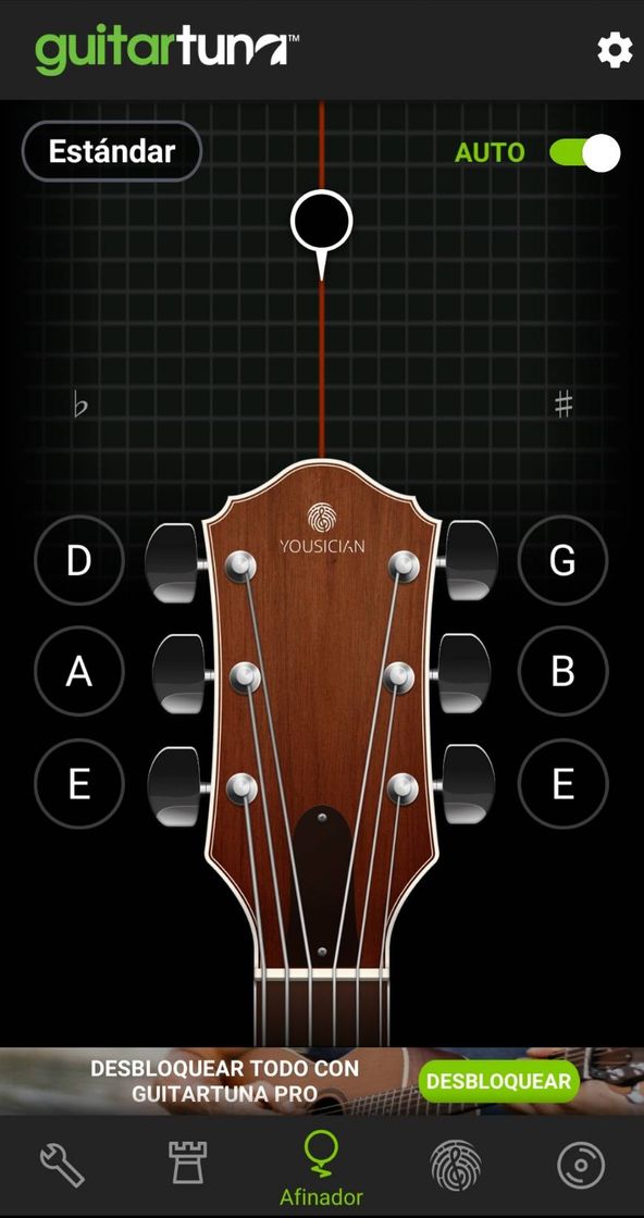 Aplicaciones GuitarTuna - Tuner for Guitar Ukulele Bass & more! - Google Play