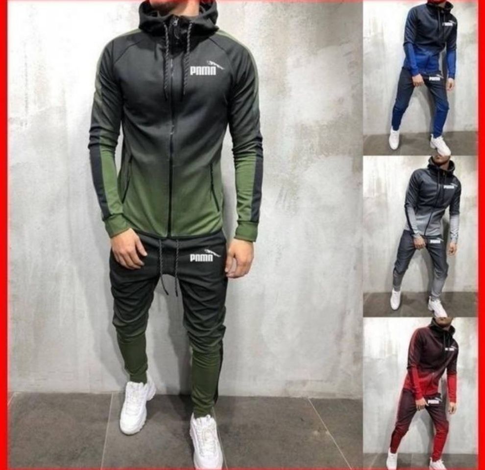 Moda Sudaderas con capucha y pantalones Trajes deportivos hombres