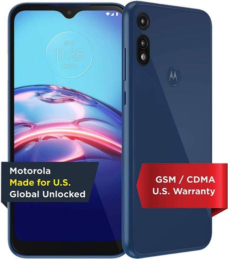 Moto E | Unlocked | Made for US by Motorola | 2/32GB | 13MP 