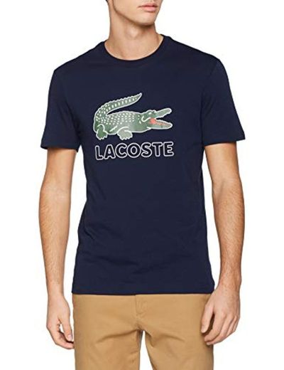 Lacoste Th6386 Camiseta, Azul