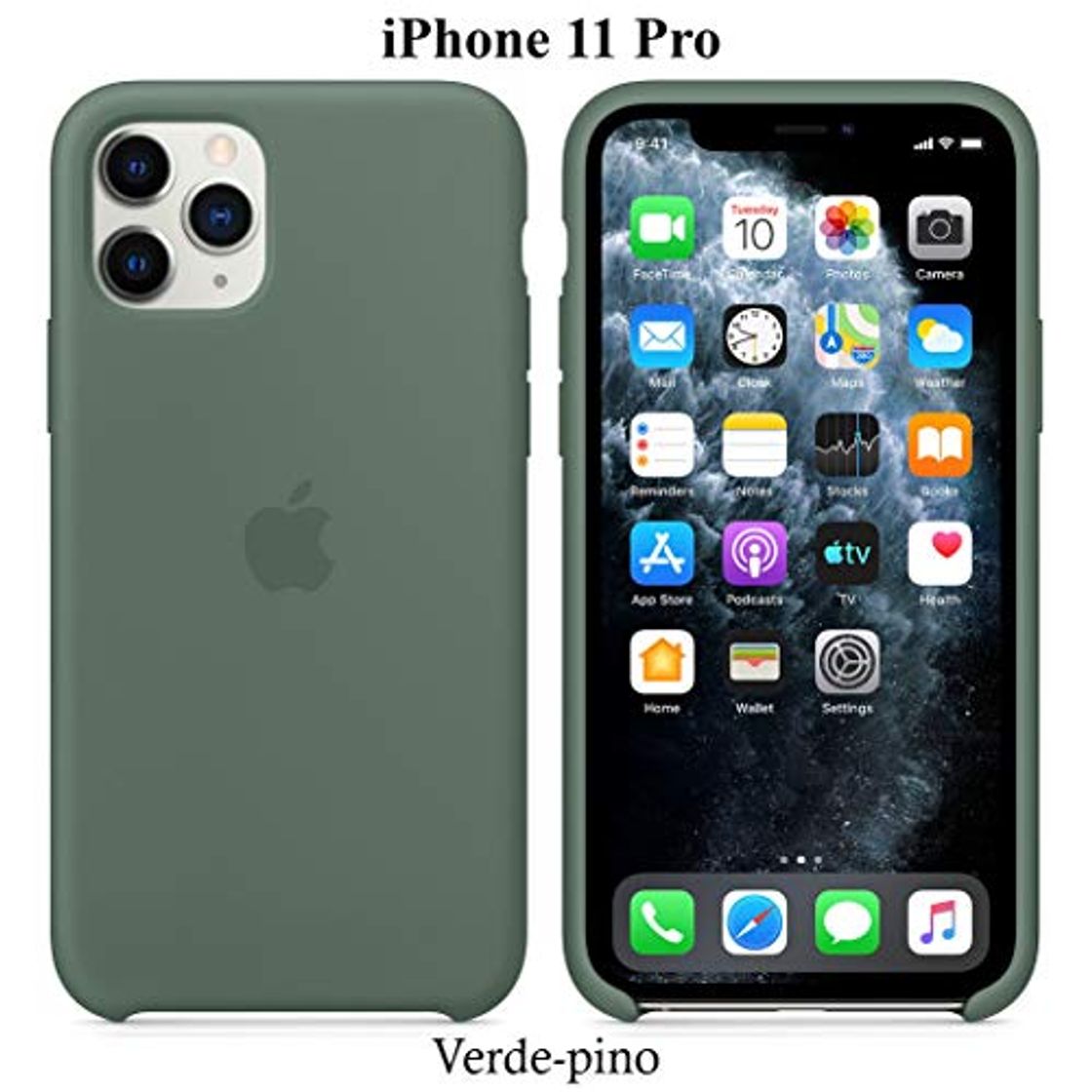 Producto Funda Silicona para iPhone 11 Pro Silicone Case, máxima Calidad, Textura Suave,