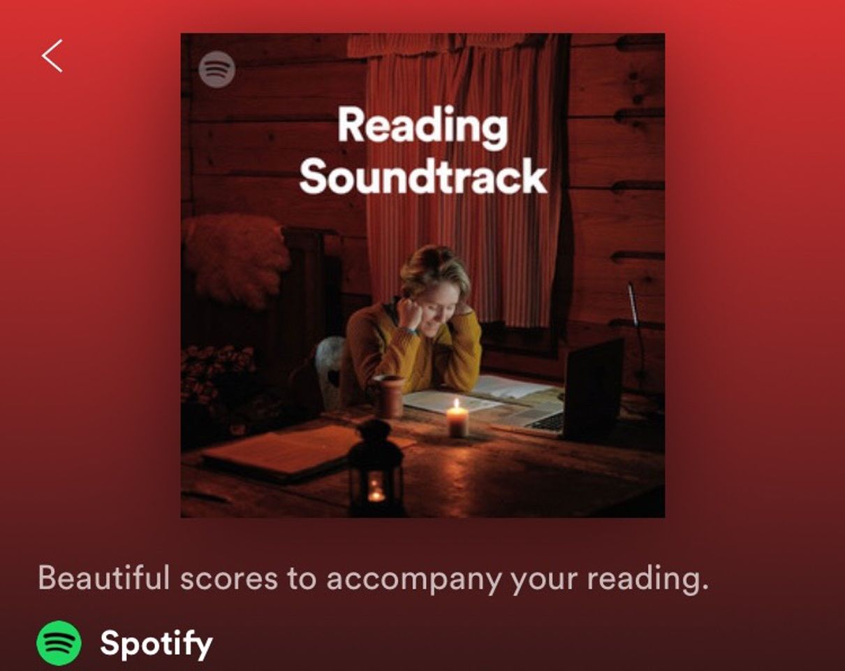 Music Reading Soundtrack