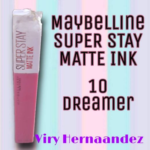 Maybelline Barra de Labios Mate Superstay Matte Ink