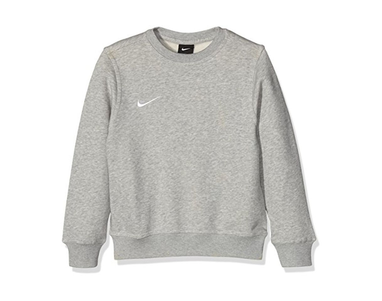 Social Nike Yth Team Club Crew - Sudadera para niño, Gris