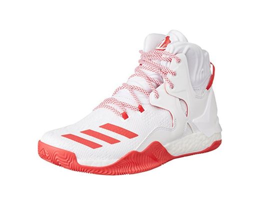 adidas D Rose 7, Zapatillas de Baloncesto para Hombre, Blanco