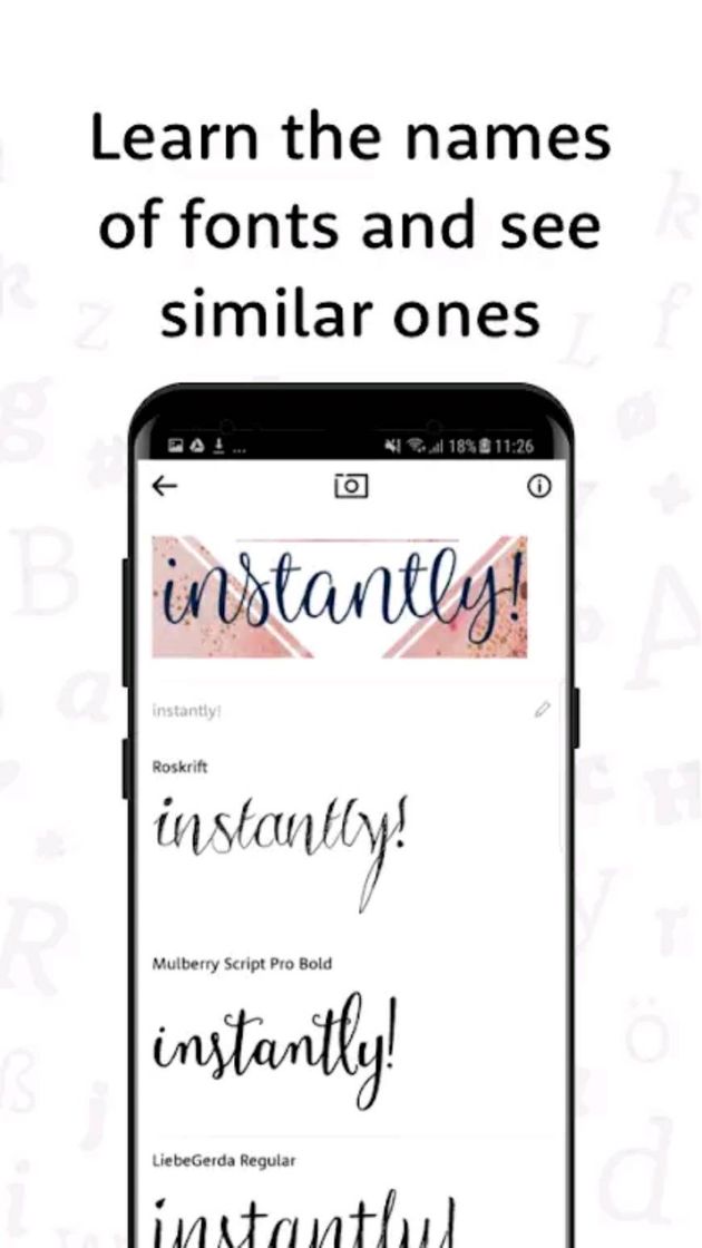 App WhatTheFont - Apps on Google Play