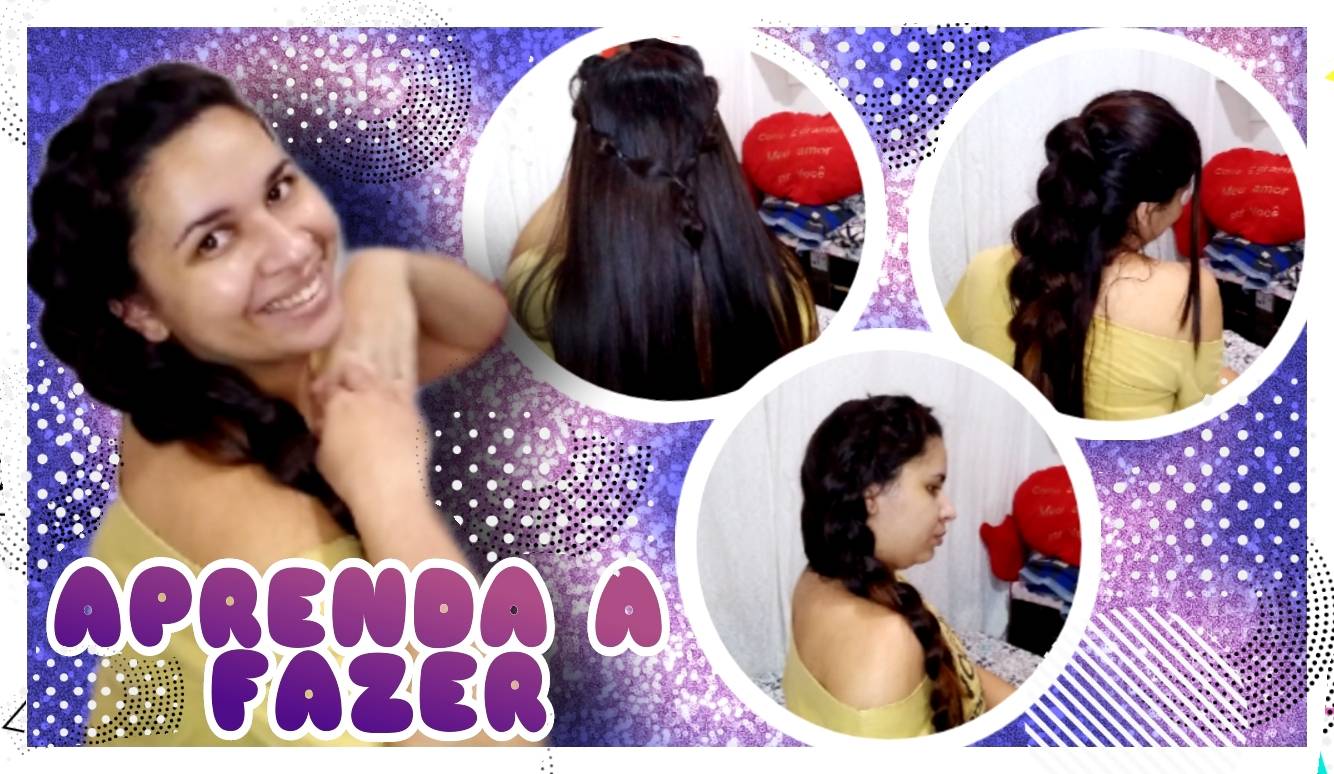 Social TRÊS PENTEADOS FÁCIL DE FAZER | YOUTUBE ▶️