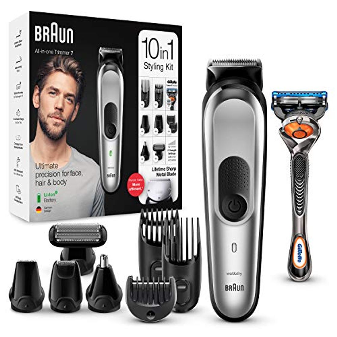 Producto Braun Recortadora MGK7220 10 en 1