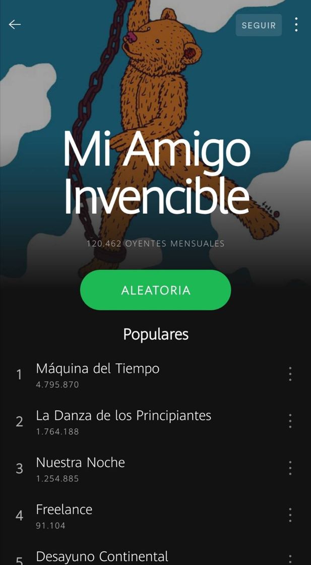 Canción Mi amigo invencible