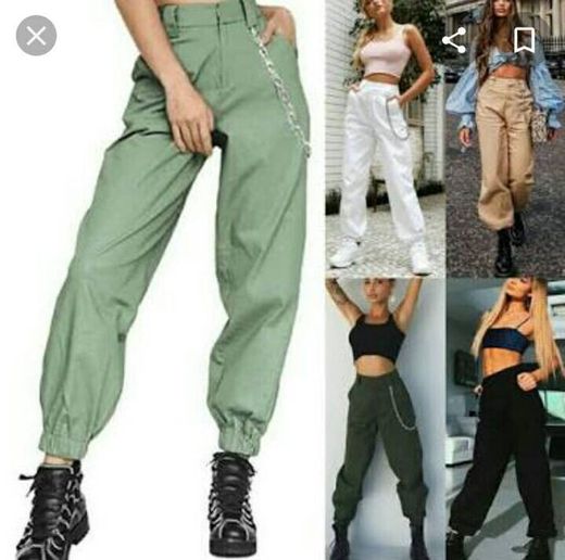 Pantalones Anchos de Verano para Mujer con Cinturón Ajustado Elástico Moda Casual
