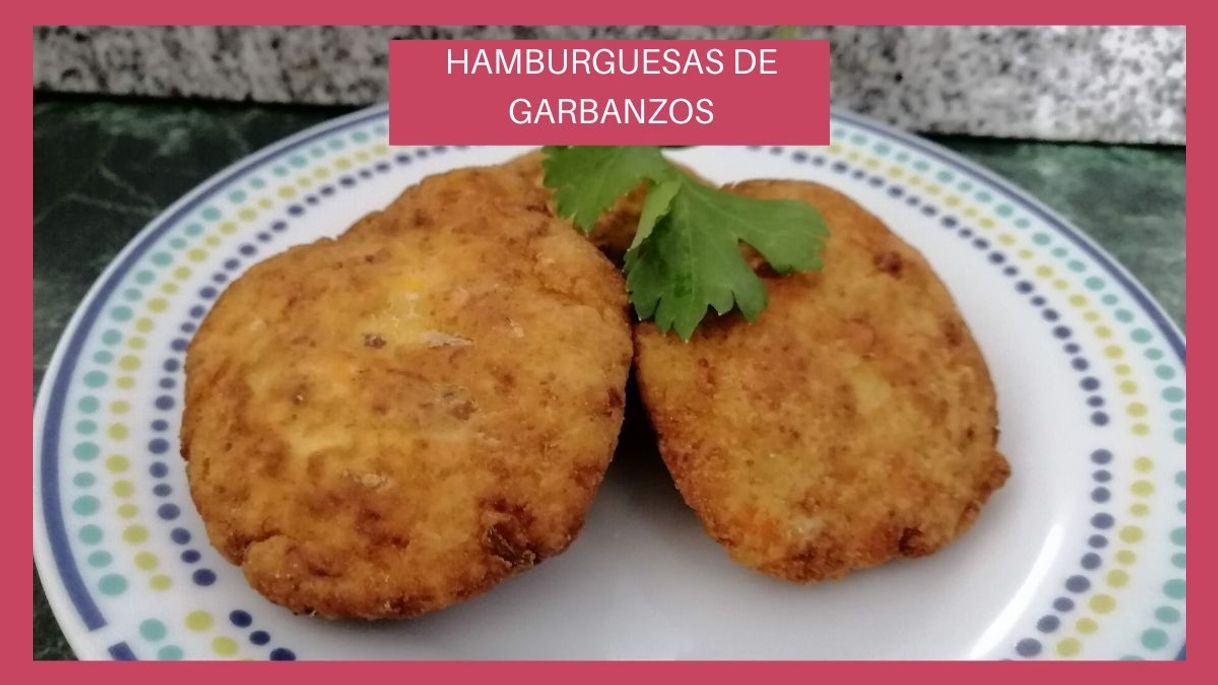 Fashion HAMBURGUESAS DE GARBANZOS: Receta saludable