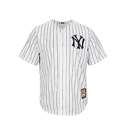Urban Classics Camiseta Baseball Mesh Jersey con Botones a Presión con Vivos