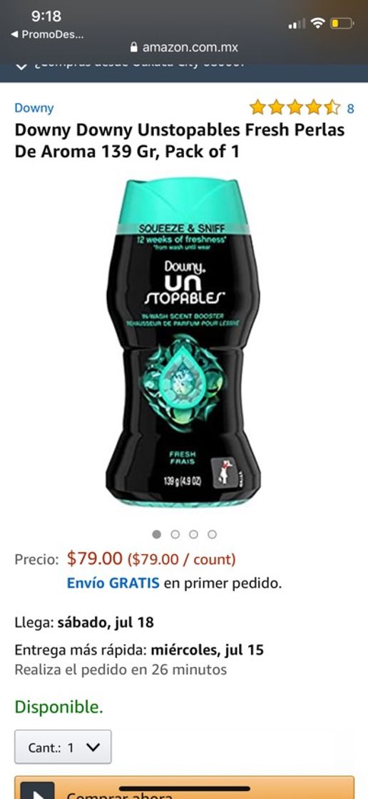 Producto Amazon