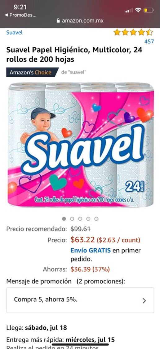 Producto Amazon