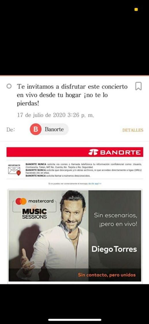 Fashion Banorte: CONCIERTO GRATIS Diego Torres, en vivo.