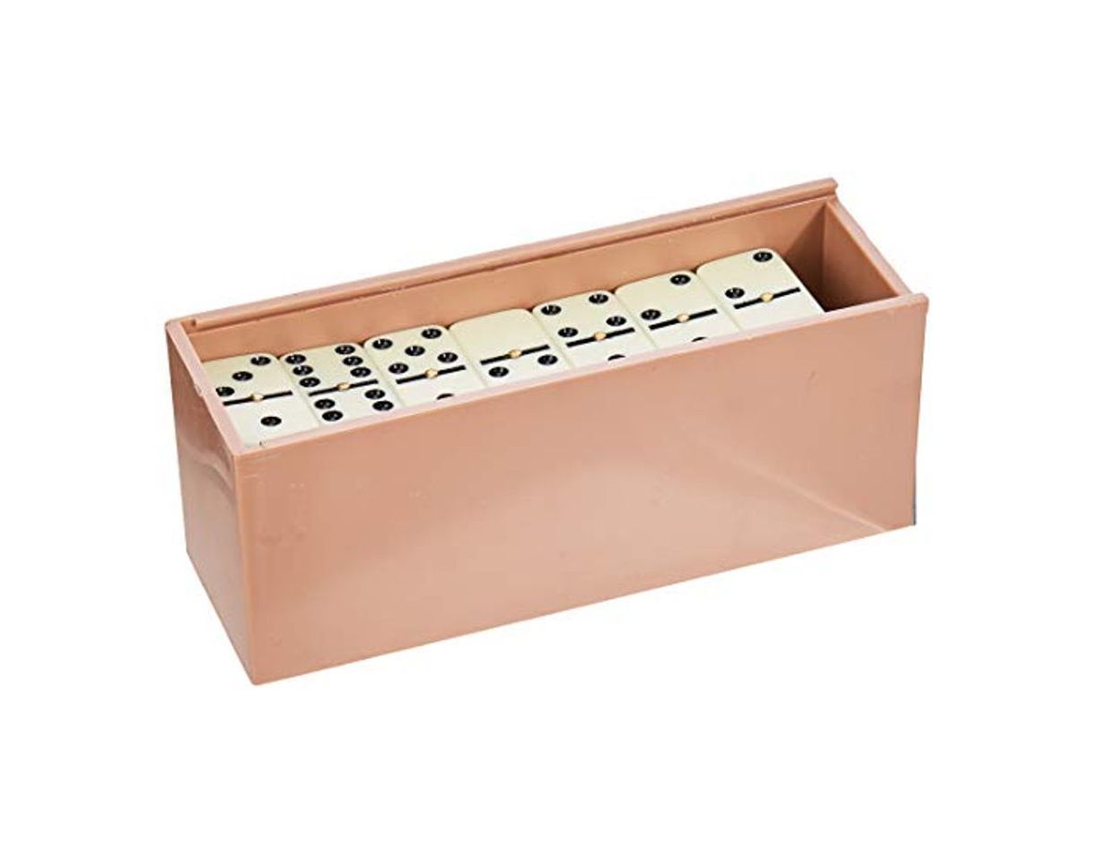 Social Falomir Dominó Marfil, Juego de Mesa, Clásicos, 20 x 42 x 7