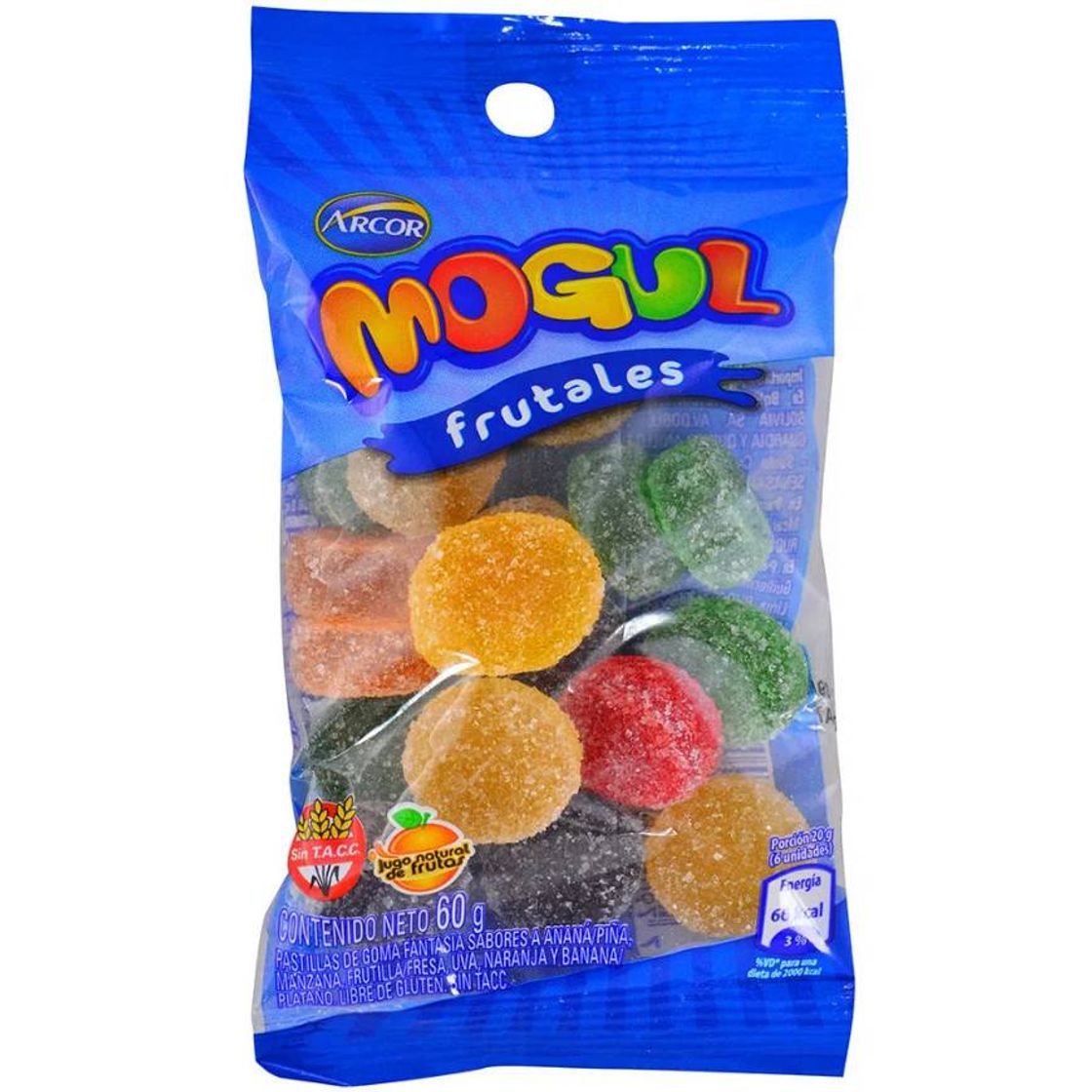 Fashion 
Gomitas Mogul frutales Arcor 50g 