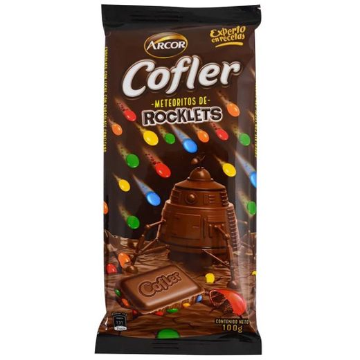 Chocolate Cofler Arcor Confites rocklets 100g