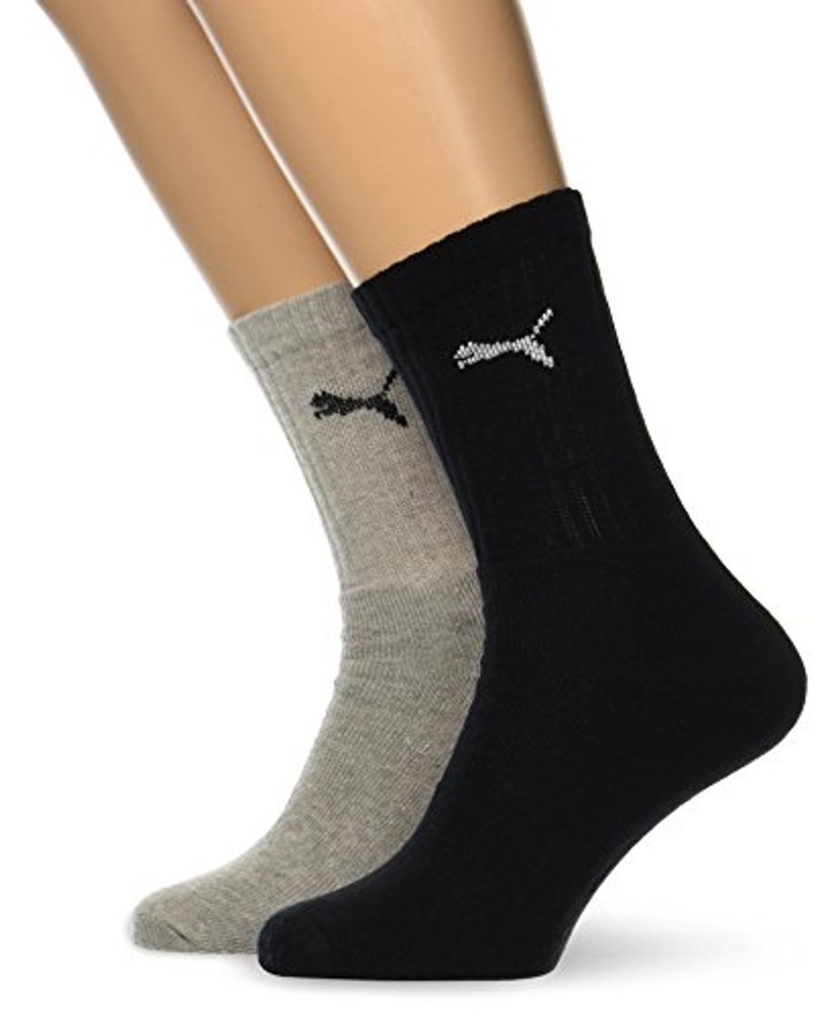 Social Puma Sport Cush Crew 6P, Calcetines Unisex, Paquete de 6, Multicolor