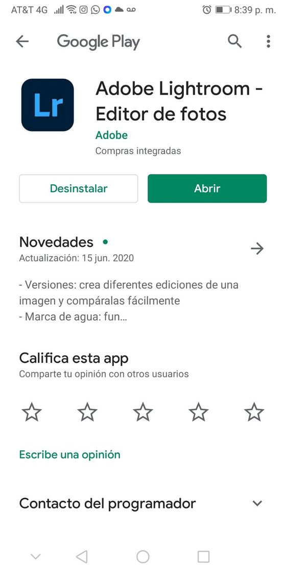 App Editor de fotos para celular