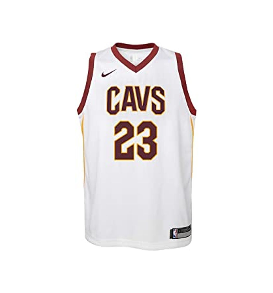 Fashion NIKE NBA Cleveland Cavaliers Lebron James 23 2017 2018 City Edition Official