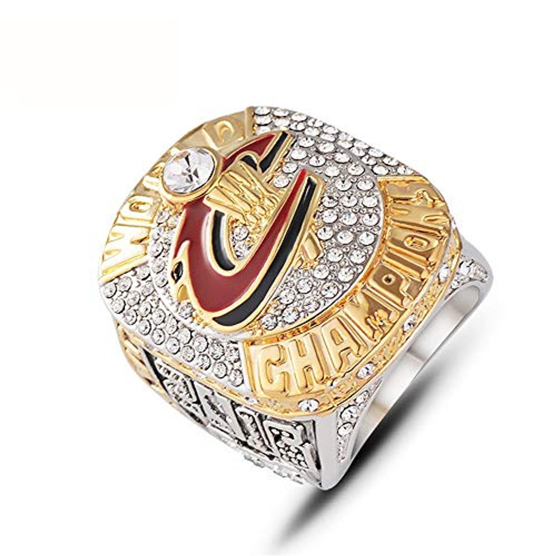 Fashion FILWS Anillo Campeón Herren Fans Gedenkring Schmuck An Freund Geschenke Titanlegierung Funkelnden Ring Senden