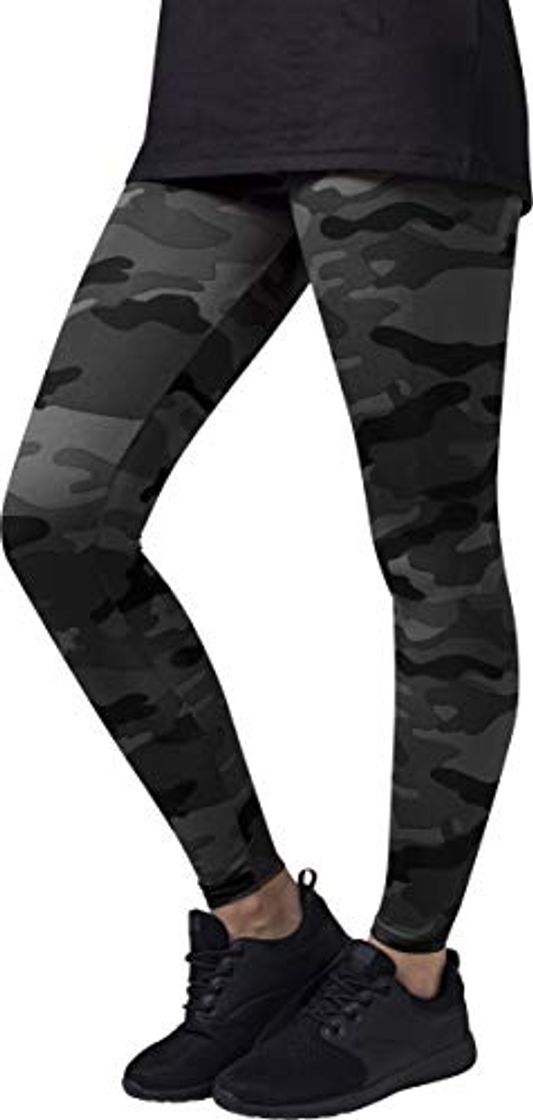 Social Urban Classics Mujer Leggings Camuflaje, Tanto para Vestir o como para Hacer