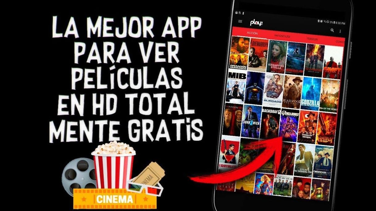 App Muy buena app para ver películas 