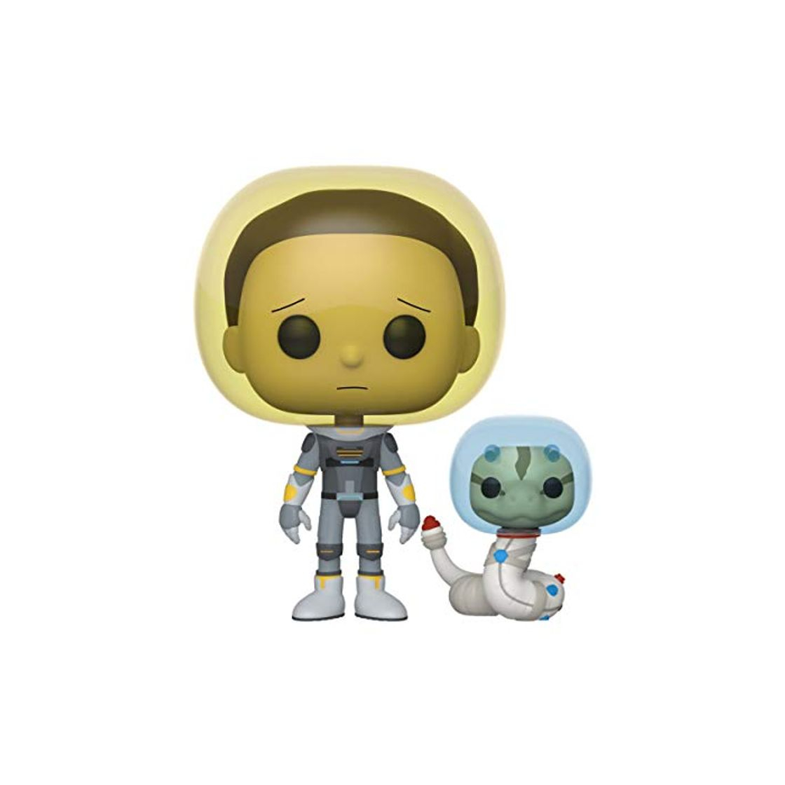 Game Funko- Pop Animation: Rick & Morty-Space Suit Morty w/Snake Rick and Collectible