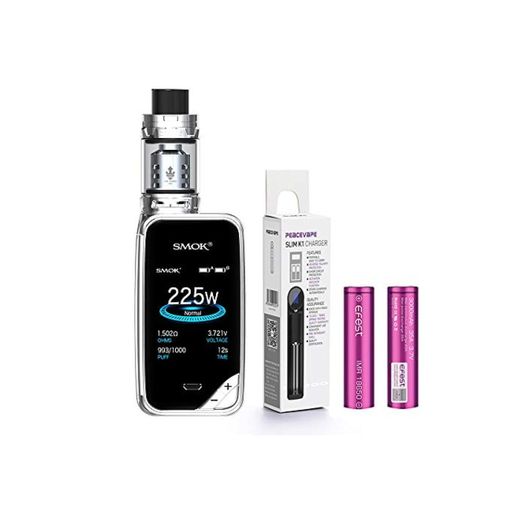 AUTÉNTICO SMOK X PRIV Kit 225W TFV12 PRINCE 2mL Tank Cigarrillo electrónico