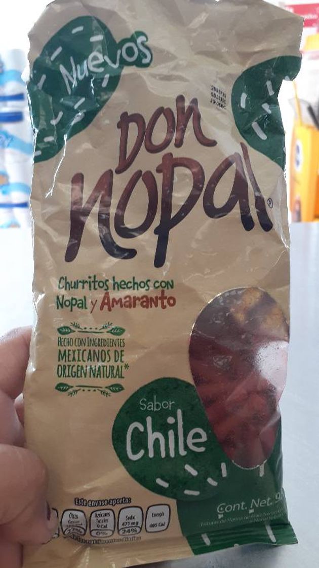 Moda Don nopal churritos con chile