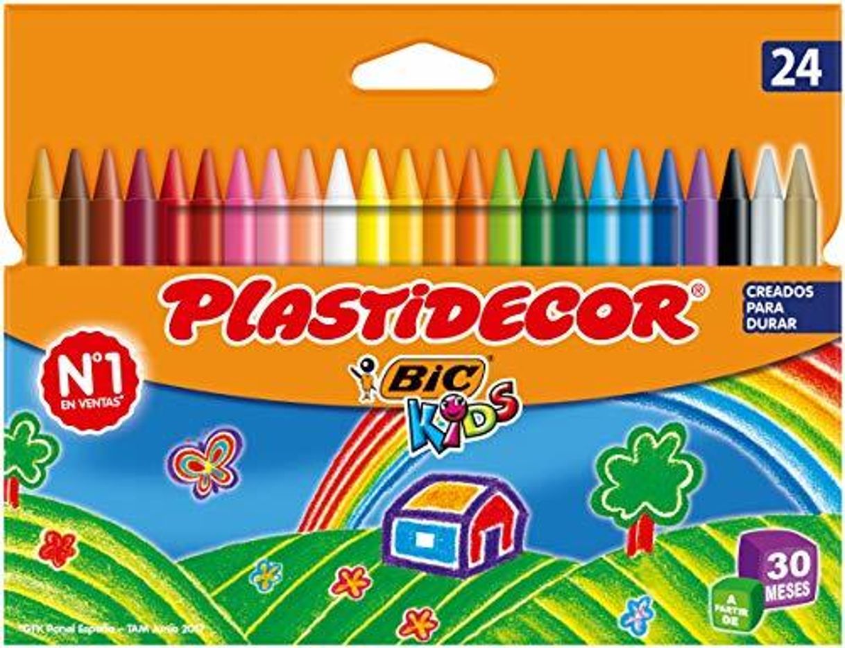 Social BIC Kids Plastidecor- Blíster de 24 unidades