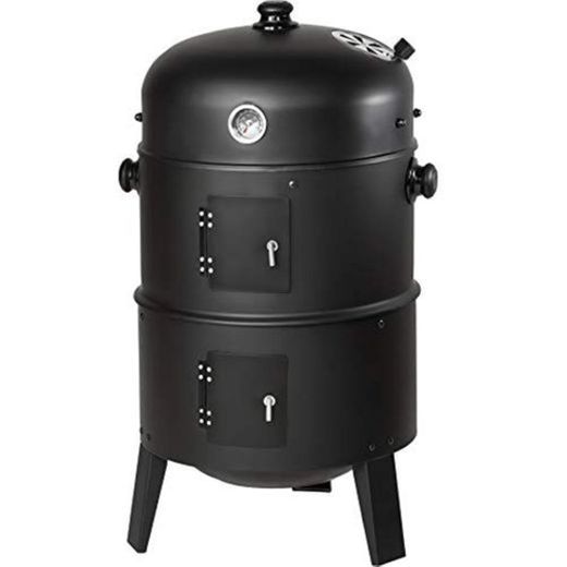 TecTake Barbacoa Barbecue Grill con Carbón Vegetal Parrilla Fumador - Varios Modelos
