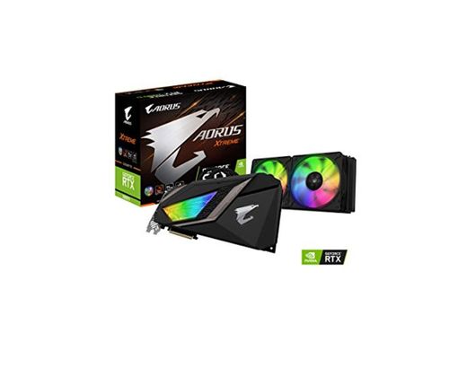 Gigabyte AORUS GeForce RTX 2080 Ti Xtreme WATERFORCE 11G tarjeta gráfica