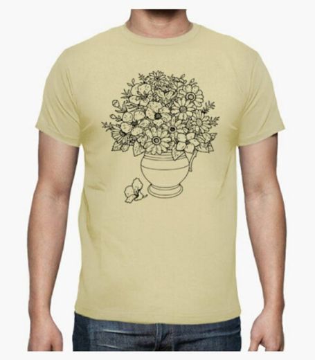 Camiseta Flores - En OFERTA