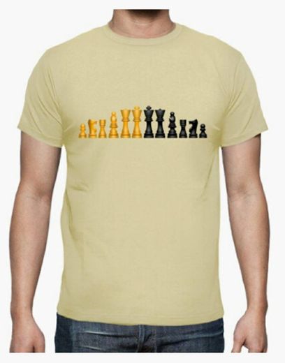 Camiseta Fichas de Ajedrez | laTostadora