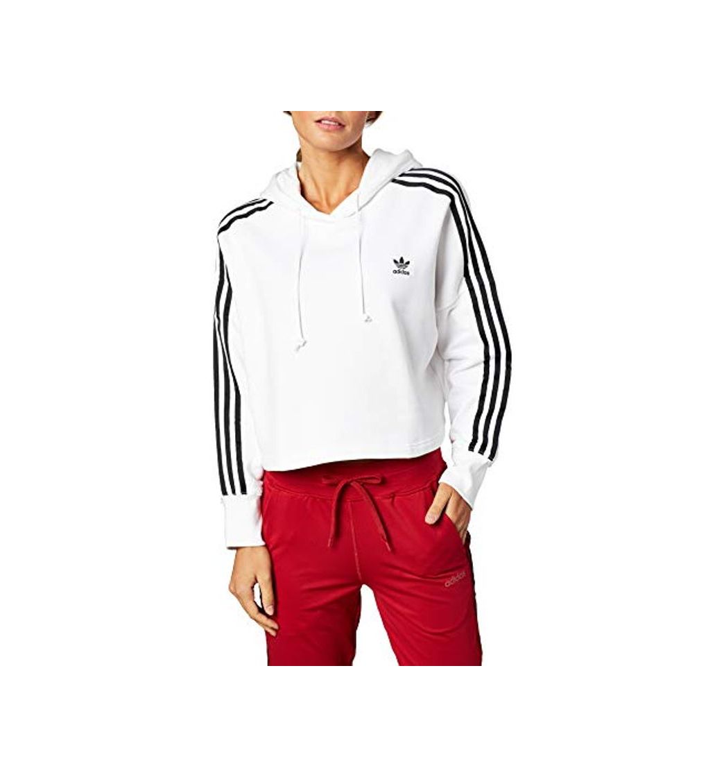 Product adidas Cropped W Sudadera con Capucha White