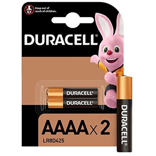 Duracell - Pilas especiales alcalinas AAAA de 1.5 V, paquete de 2 unidades