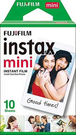 Fujifilm Instax Mini Brillo - Película fotográfica instantánea