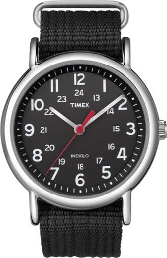 Reloj Timex Unisex  Special Weekender Slip Through, Negro