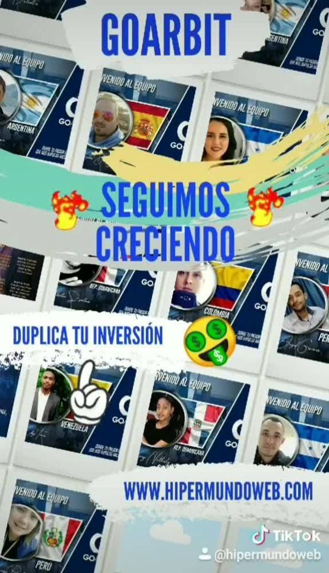 Social Goarbit, te premitira invertir y doblaras tu capital. 