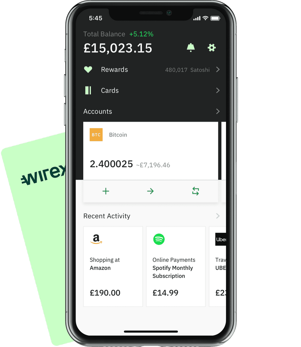 App Wirex. 💯🔥