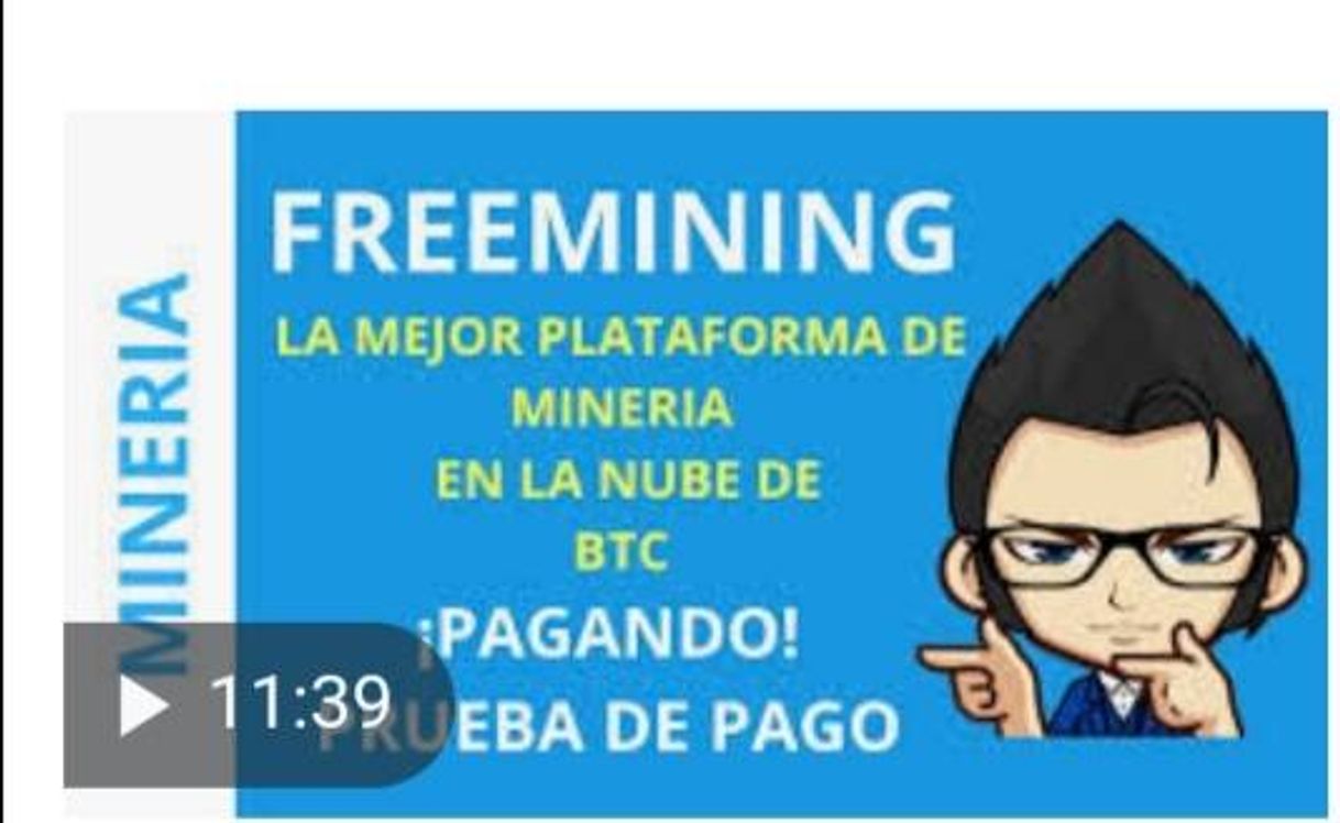 App Freemining.( Airdrop) mineria en la nube. Seguro 