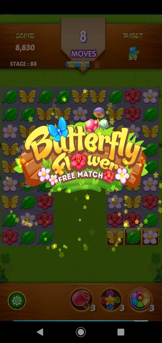 Videogames Butterfly flowers