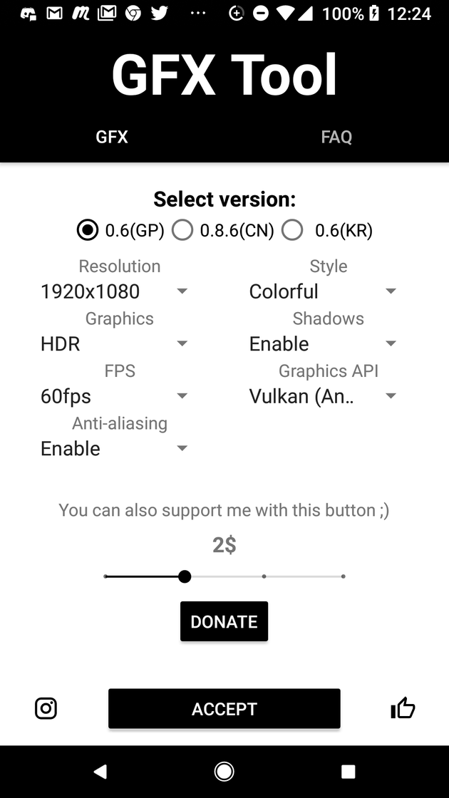 App GFX Tool for PUBG